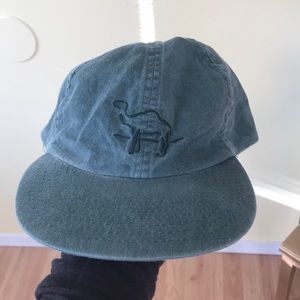 Vintage Camel Hat, heathered green